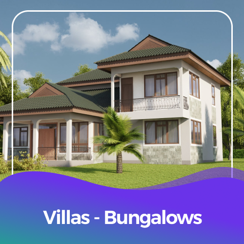 Hall 1 - Villas, Bungalow